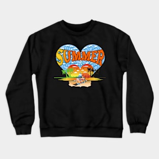 Summer Crewneck Sweatshirt